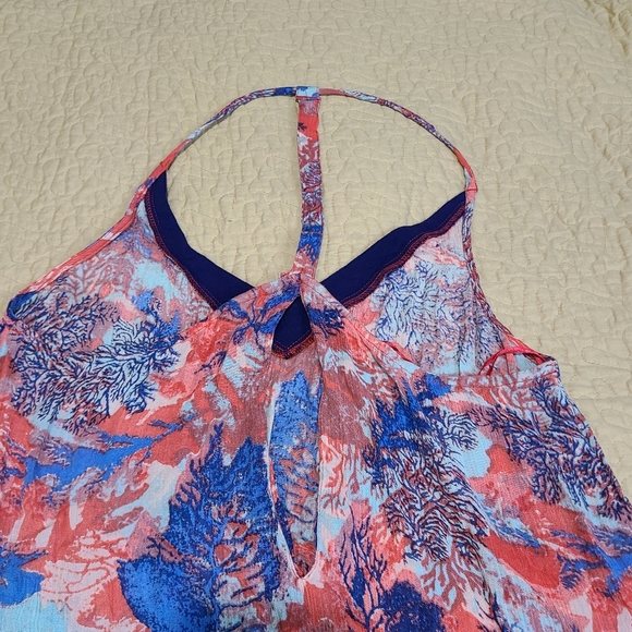 ROXY Katfish floral midi dress size XS - Picture 13 of 14